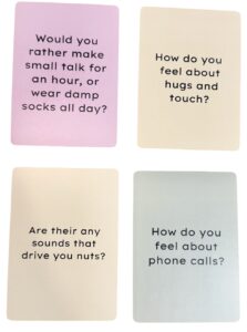 Neurodivergent Conversation Cards
